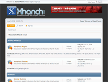 Tablet Screenshot of forum.xhanch.com